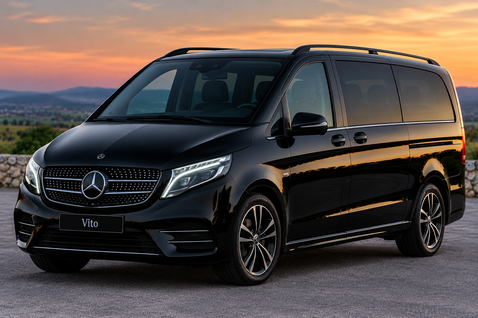 Mercedes-Benz Vito eight-seater for Weybridge Taxis